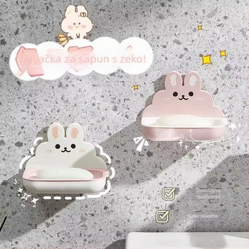 Zeko zidni držač sapuna - velike veličine, PP materijal, bez poklopca, bez usisavanja, pakiranje 200 kom