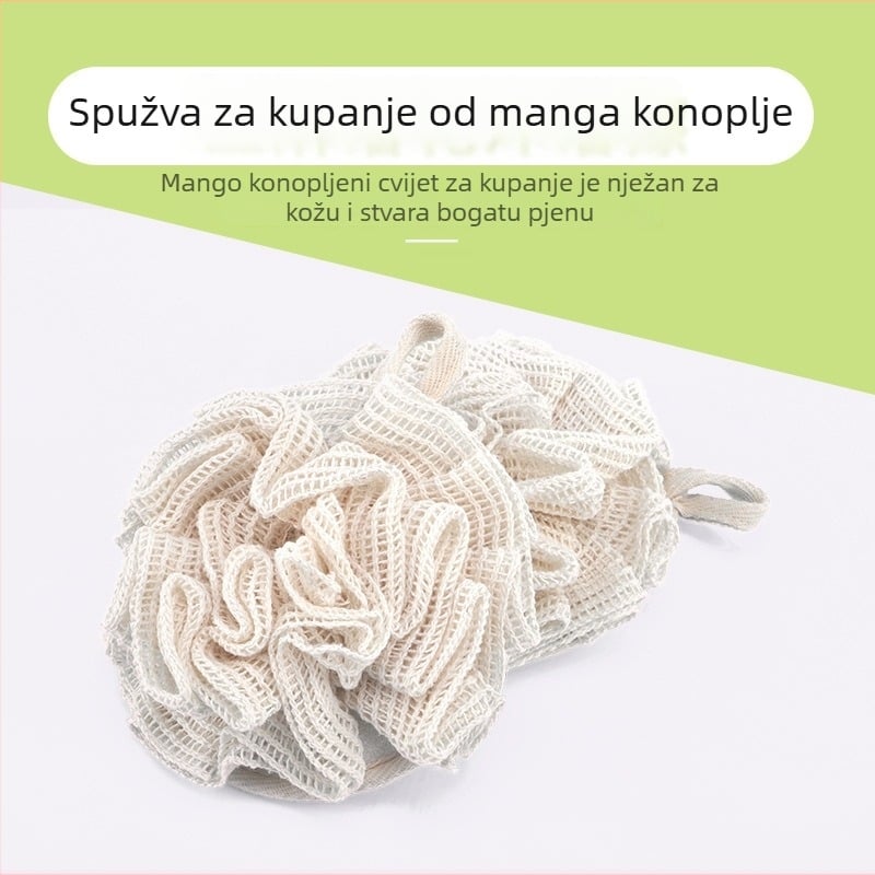 Ramijeva kupalna lopta s cvijetom i pjenu, mrežasta pjena, Brocade Home, 200 kom, prilagodljiva obrada