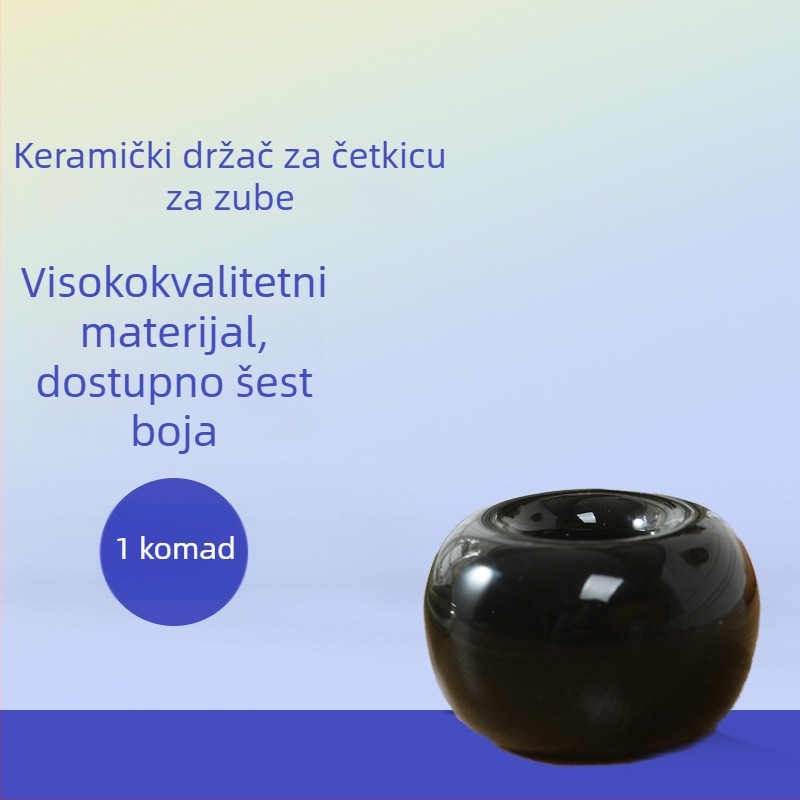 Držač za četkicu za zube, keramika, Morning Breeze, baza skladištenja, 300 kom./kutija, montaža drugim metodama