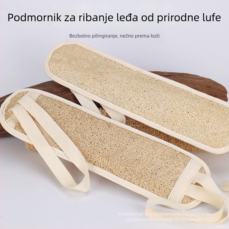 Loofah kupaonica krpa – eksfolijacijski alat za tijelo, opća upotreba, marka On the original ridge