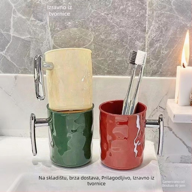 Držač za četkice za zube s usisnim držačem, zidni, plastični, za pohranu, bez bušenja
