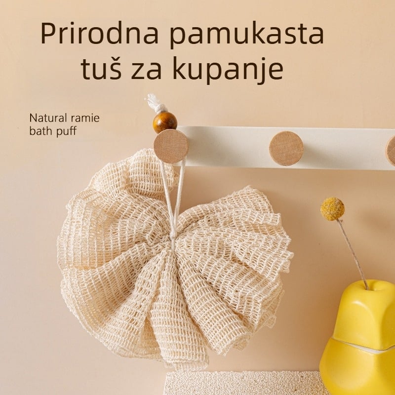 Xunrui kuglice za kupanje — pamukaste kuglice za kupanje, eksfolirajuće dubinsko čišćenje, kutija od 200 kom., prilagodljive