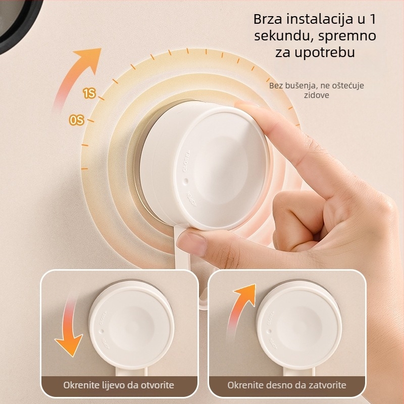 Plastična viseća kutija za sapun u kupaonici s odvodom, dvostruki sloj, bez bušenja - set od 60 kom