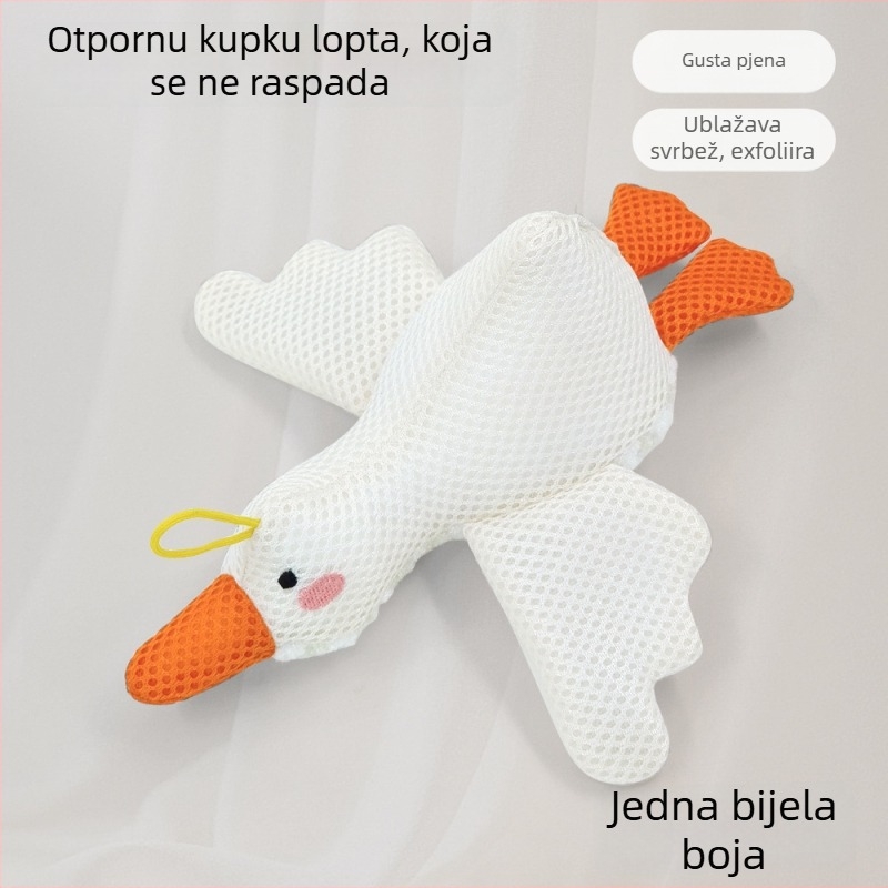 Baimiao kuglica za kupanje, izuzetno mekana, ne rasipa pjenu, bogata pjena za kupanje (Materijal: sendvič mreža + biserni pamuk; Pakiranje: 120 kom.; Prilagodba dostupna)