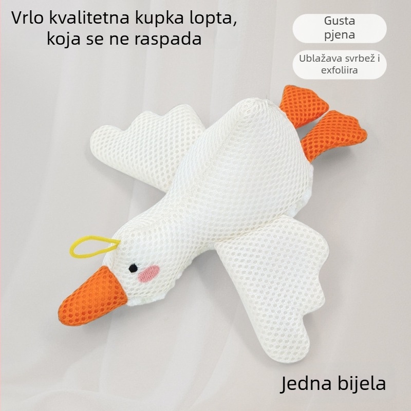Baimiao kuglica za kupanje, izuzetno mekana, ne rasipa pjenu, bogata pjena za kupanje (Materijal: sendvič mreža + biserni pamuk; Pakiranje: 120 kom.; Prilagodba dostupna)