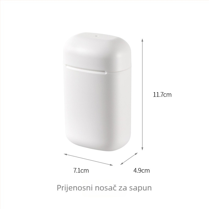 FaSoLa putna kutija za sapun – PP materijal, 100 kom, bez poklopca, bez otiska