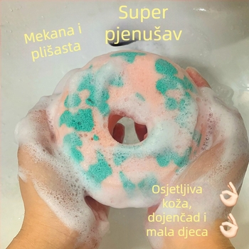 Spužvasta kugla sapuna za lice i tijelo | Spužvasti sapun za čišćenje lica i tijela | Brend: Other | Uvoz: Ne | Univerzalna upotreba