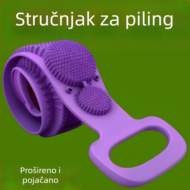 Silikonska četka za piling leđa – za muškarce i žene