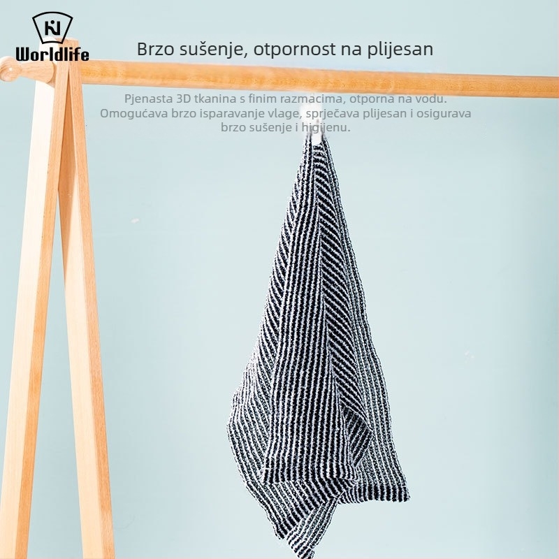 Kupaonski ručnik And craftsmen, najlon i poliester, pakiranje 96 komada