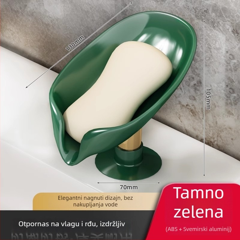 Zidni držač sapuna s odvajanjem – ABS + aluminij, marka Other