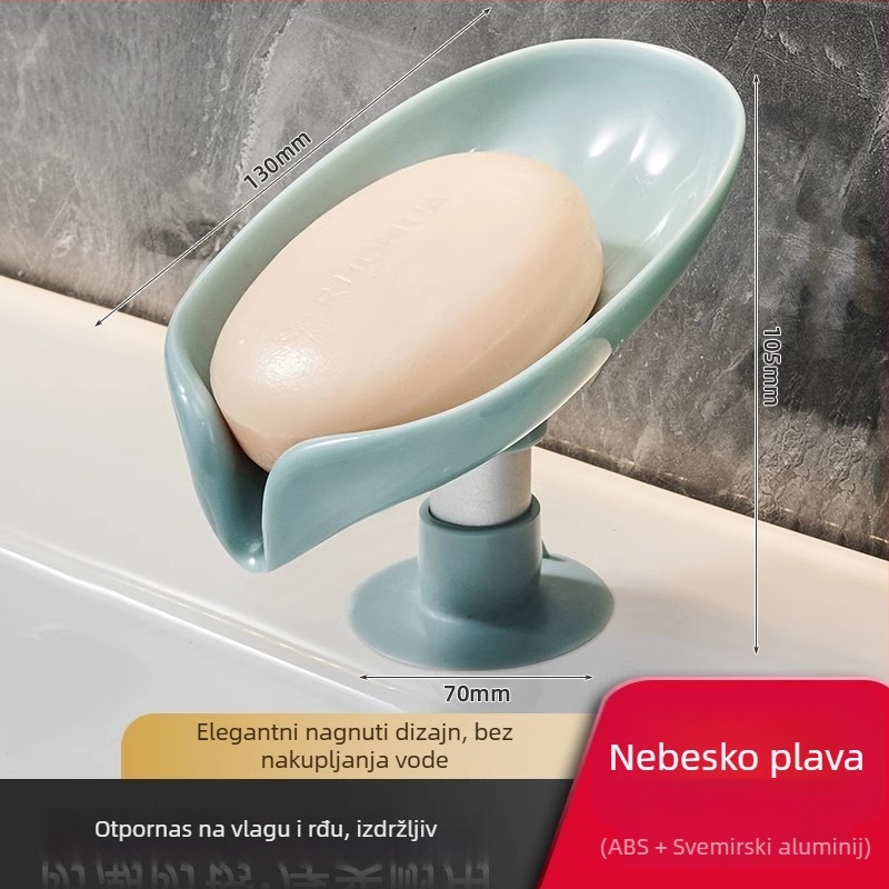 Zidni držač sapuna s odvajanjem – ABS + aluminij, marka Other