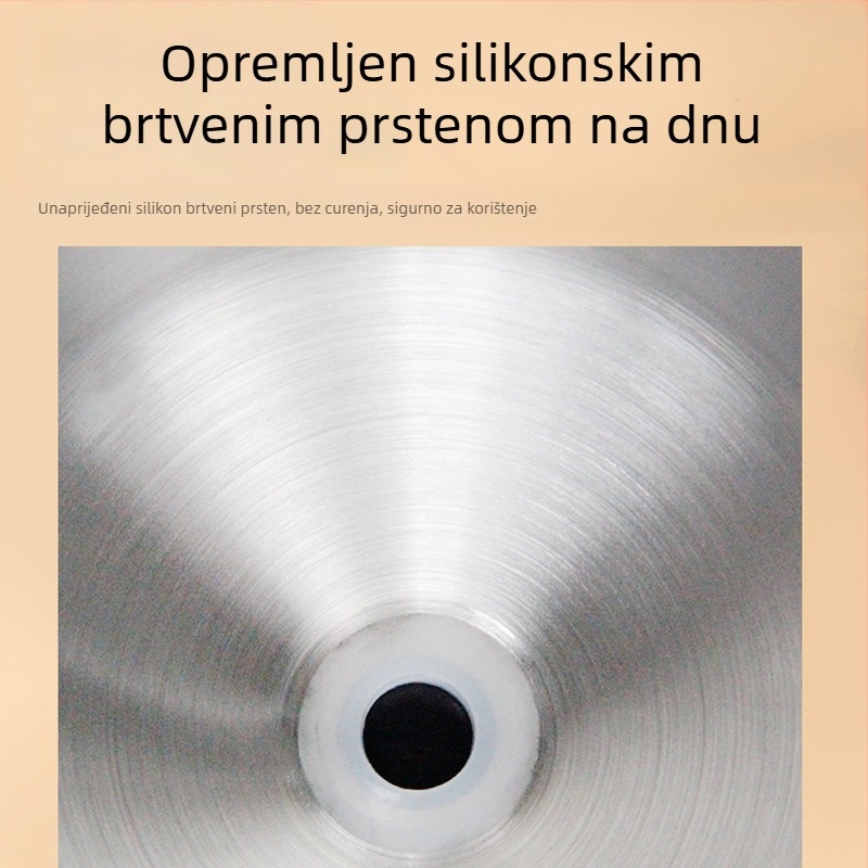 Dispenser i separator tijesta za muffine — ručni, nehrđajući čelik, bez električne energije, prilagodba dostupna, ovlaštena privatna marka