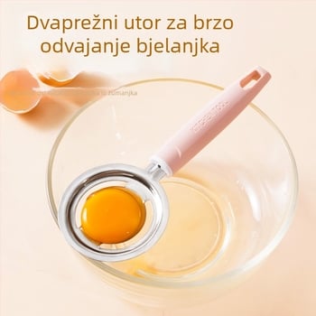 Odvajanje bjelanjka od nehrđajućeg čelika za dječju hranu – filtr tekućeg jaja, modern dizajn