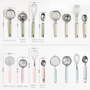 Odvajanje bjelanjka od nehrđajućeg čelika za dječju hranu – filtr tekućeg jaja, modern dizajn