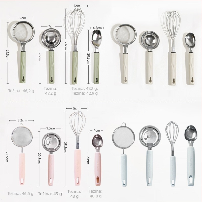 Odvajanje bjelanjka od nehrđajućeg čelika za dječju hranu – filtr tekućeg jaja, modern dizajn