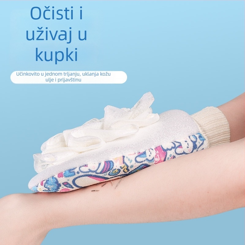 Yunrui Dvostrani pjenušavi spužvasti kućni alat za kupanje – 2-u-1 za djecu i odrasle, univerzalna upotreba, Materijal: poliester-pamučna spužva; Pakiranje 30 komada