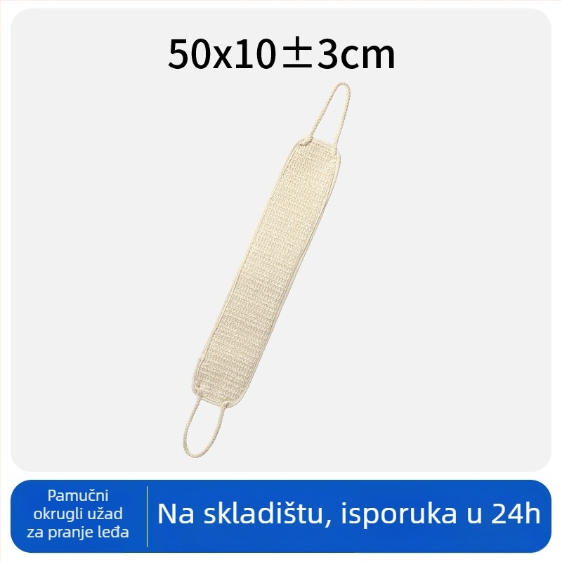Ručník za ribanje leđa od PE i rayon, antibakterijski, univerzalna upotreba, pakiranje 120 komada