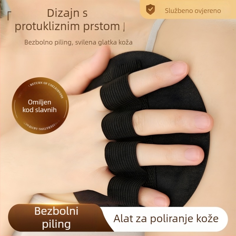 Ronglong eksfolirajuća krpa za kupanje za žene i muškarce; materijal: guma; osobna njega; opća uporaba; kutija od 500 kom