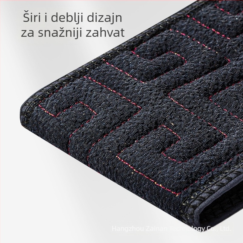 Muški kupaonski ručnik za čišćenje leđa s četkom i vučnim remenom, prirodna biljna vlakna, za odrasle, pakiranje 100 kom., mogućnost prilagodbe obrade