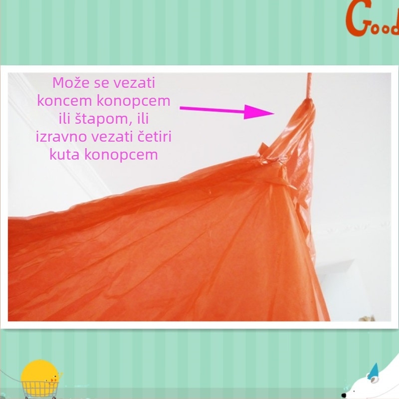 PVC kućica za kupanje i zavjesa za tuširanje za parne kupke, zimsku upotrebu, toplinska izolacija, Red Sun