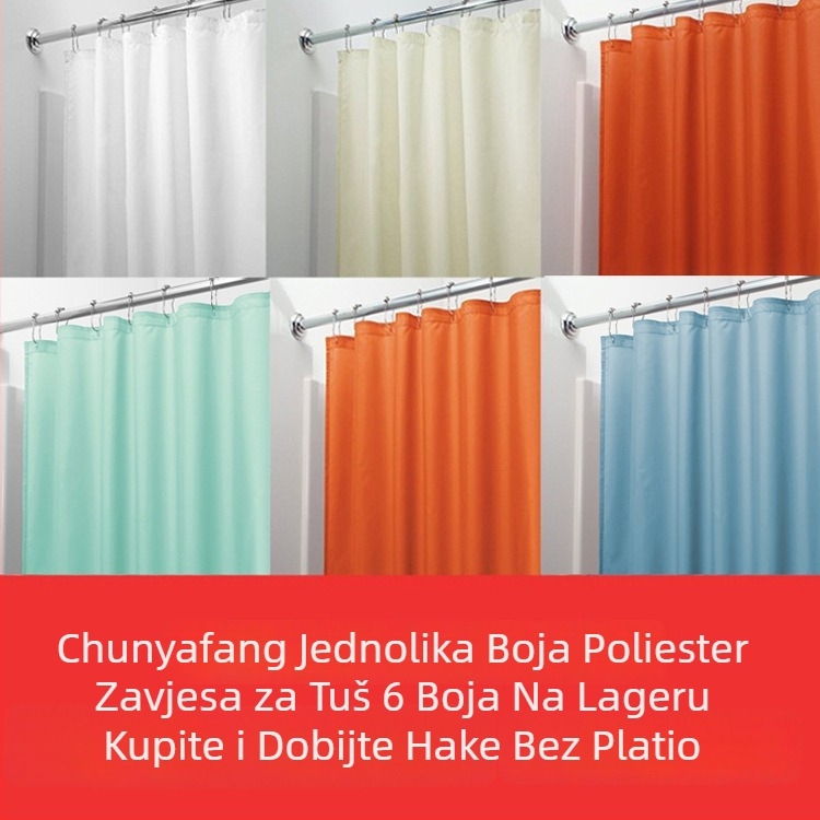 Tuš zavjesa, Materijal: Chunya Spinning, Otisnuto logo, Prilagođavanje, Porijeklo: Shaoxing, Zhejiang