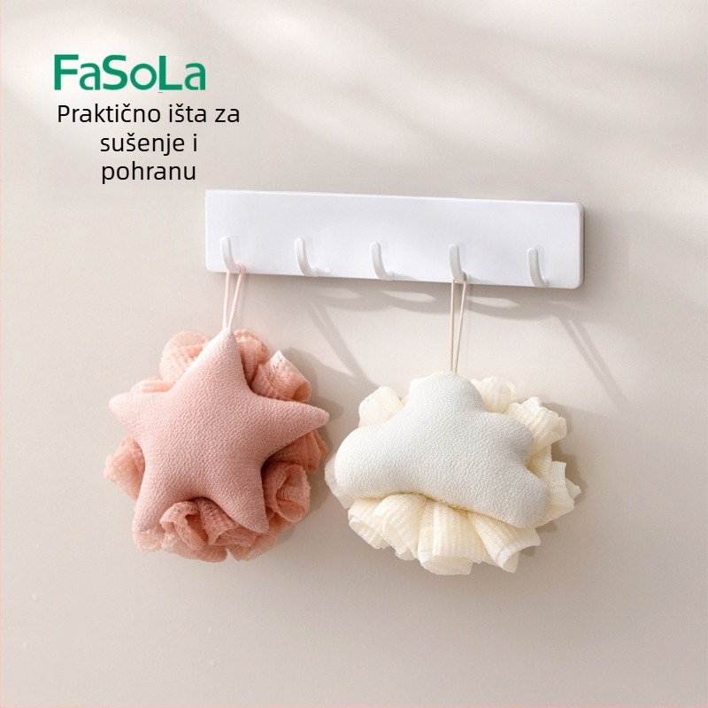 FaSoLa Kuglica za Kupaonicu s Cvijetom — PE/PP, 300 kom., Dodatak za Čišćenje Kupaonice
