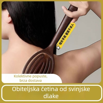Četka za kupanje i masažu, 2-u-1 dizajn dlana oblika, za mokru i suhu upotrebu, PP materijal, za odrasle