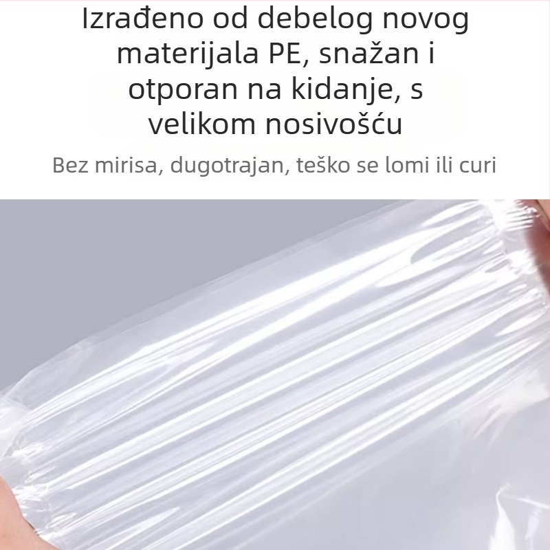 Prozirni PE kupaonski šator, pravokutnog oblika, standardne debljine, prilagodljiv, dostupne različite veličine