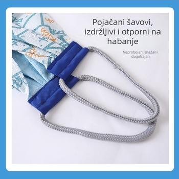Exfolirajuća krpa za leđa s grubom teksturom, dugačak trak, rayon, za odrasle — Morning dream house