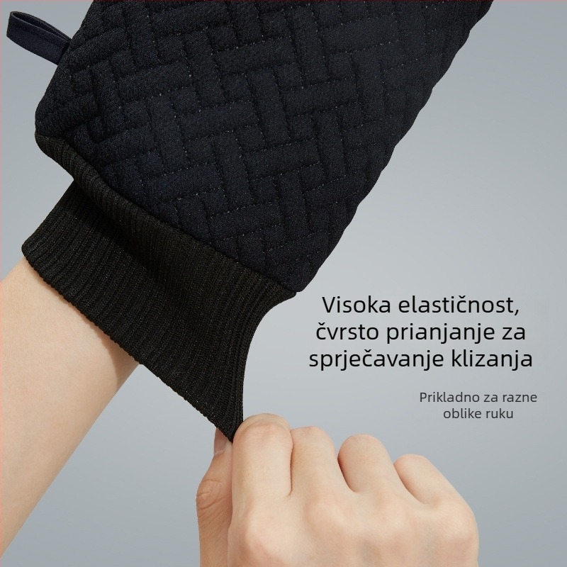Miaoqian ručnik za kupanje za odrasle muškarce – dvostrani, eksfolirajuća površina, debeli, bez uvoza