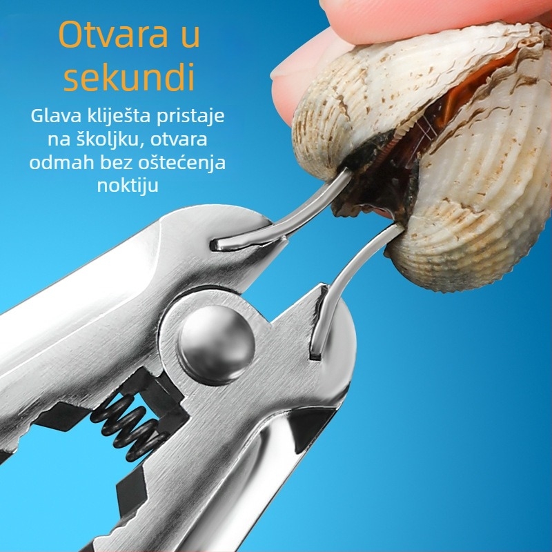 Otvarač školjki od cinkog legura - Višenamjenski kliješta za školjke