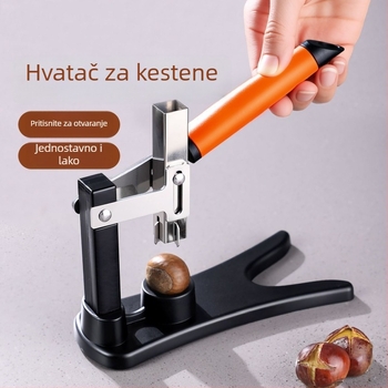 Preša za kestenje — plastično i metalno tijelo, moderni minimalistički dizajn, lansirano zimi 2017.