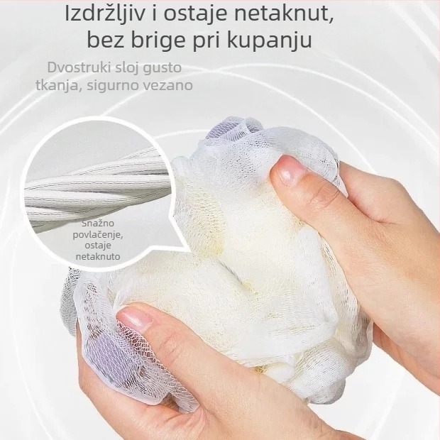 Kuglica za kupanje, najlonski materijal; univerzalna upotreba; prilagodljiva obrada