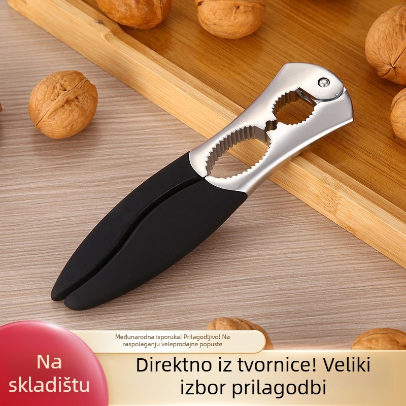 Autonomy otvarač orašastih plodova od cinka legure, ručni kuhinjski alat, prilagodljivo procesiranje, tiskani logotip