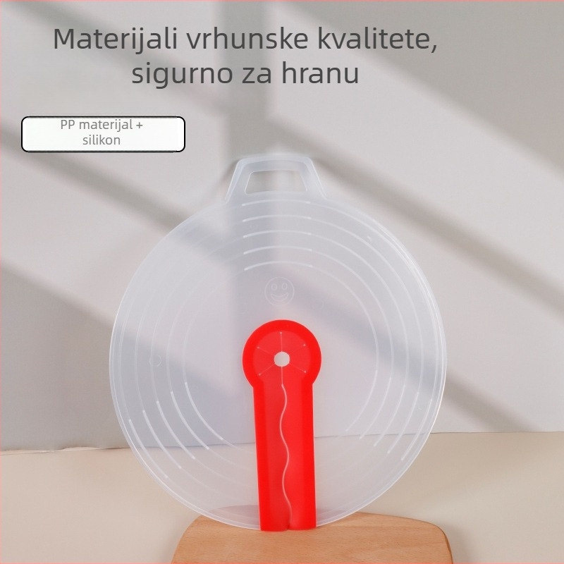 Poklopac za prskanje posude – silikon i PP, moderni minimalistički stil, prilagođena obrada, Broj proizvoda 7895