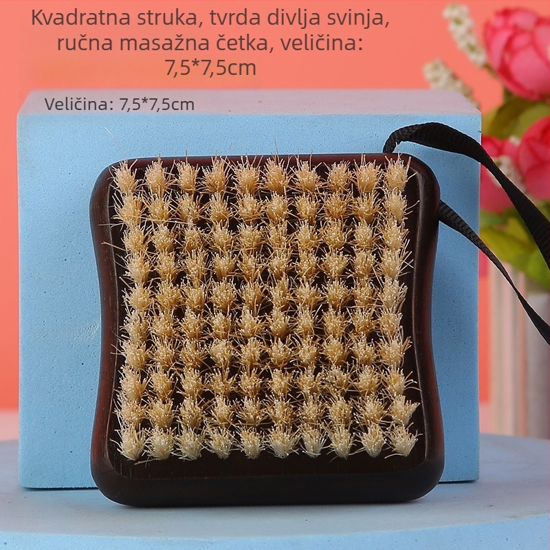 Četka za kupanje i masažu s vlaknima nano bambusa, univerzalna upotreba, brend Jinzhu, 168 komada u kutiji