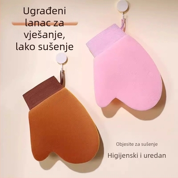 Rukavice za nanošenje losiona za tijelo, pliš materijal, univerzalna primjena, kutija od 300 komada