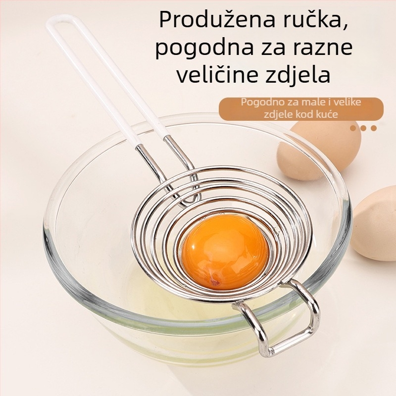 Rich 304 nehrđajući čelik – odvajivač bjelanjaka i žumanjaka, kuhinjski alat za pečenje, ručni