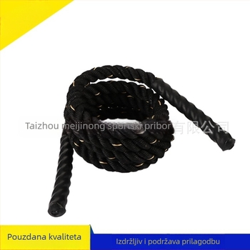 Poliesterno uže za preskakanje — teško izdržljivo za MMA treninge i razvoj snage ruku
