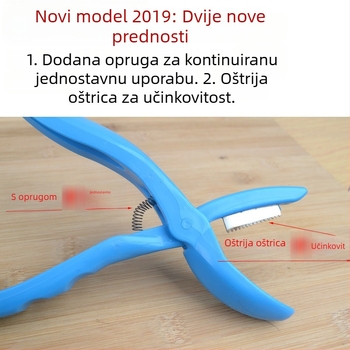 Nož za otvaranje kestena - plastično tijelo, prilagodljivo obrađivanje, izdanje 2018. - Happy Heart