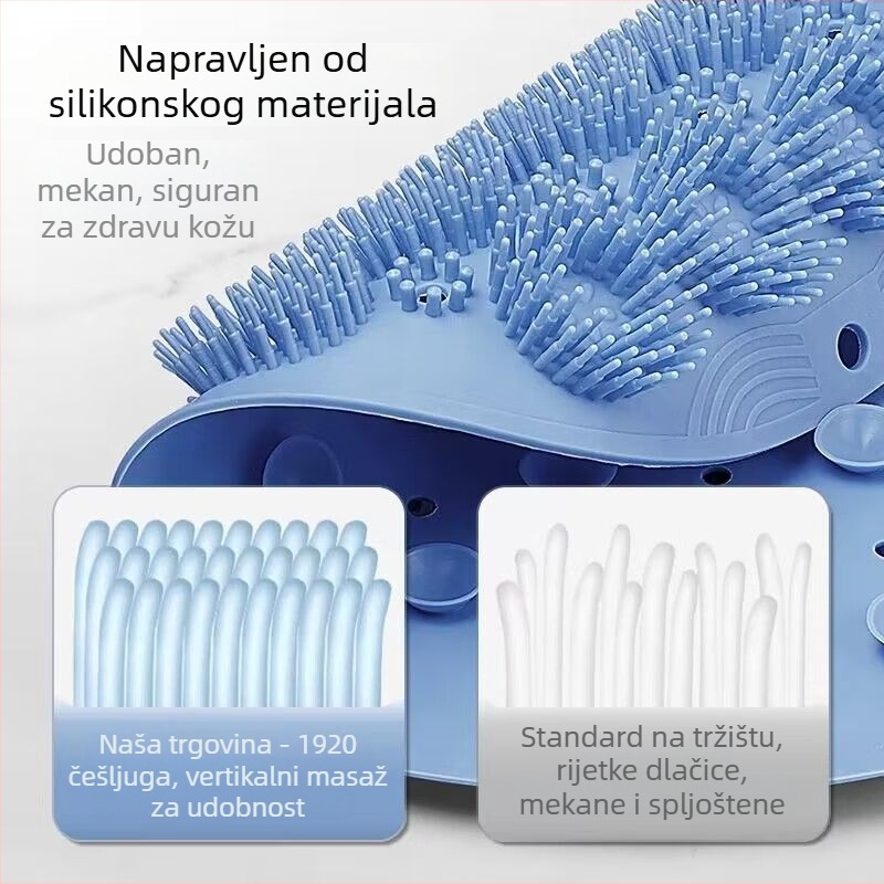 Tuš četka za masažu, silikon, Get water, univerzalna upotreba, 200 kom