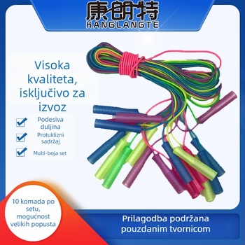 PVC užad za preskakanje za djecu s plastičnim držačima – Conronte, PVC materijal, Specifikacija 2.5