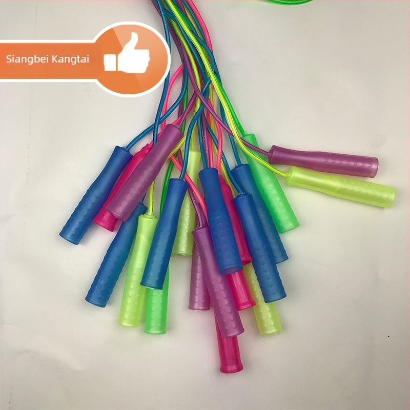 PVC užad za preskakanje za djecu s plastičnim držačima – Conronte, PVC materijal, Specifikacija 2.5