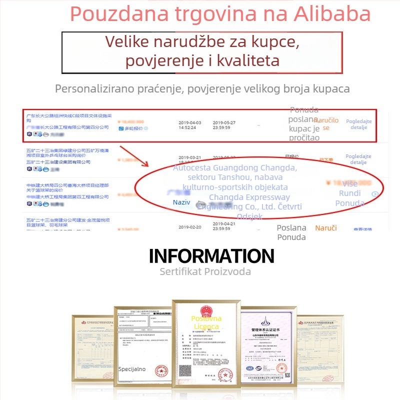 PVC užad za preskakanje za djecu s plastičnim držačima – Conronte, PVC materijal, Specifikacija 2.5