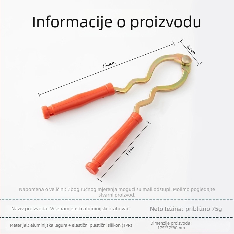 Klešta za orahe – cinkova legura, kućna upotreba, moderni minimalistički stil, model cjt, Pengyi