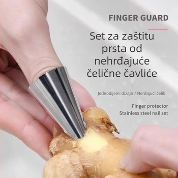 Set zaštitnika za prste za ljuštenje i rezanje – universalni stil, Materijal: svila, Broj proizvoda: F9899TT7T58H79 (Kategorija: Egg Beater)