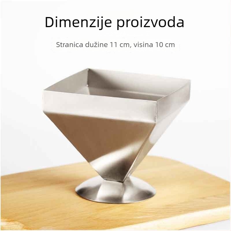Nerđajući čelik pagoda kalup za meso — DIY kuhinjski alat s četverostrukim dizajnom, mogućnost prilagodbe i tiskanja logotipa (Materijal: Nehrđajući čelik; Kategorija: DIY kalup; Prilagodba: Da; Tisak logotipa: Da)