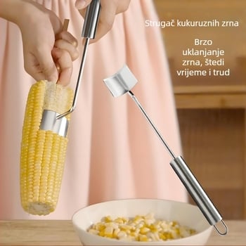 Čistač kukuruza od nehrđajućeg čelika – kuhinjski alat s mogućnošću tiskanja logotipa
