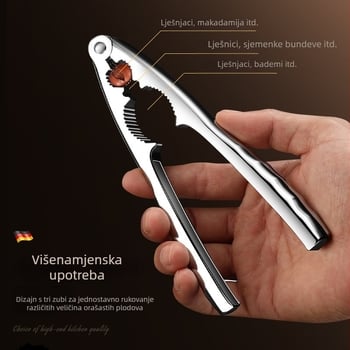 Klip za orahe – kućna uporaba (cinkova legura; ljeto 2021; prilagodljivost; ispis logotipa; privatna marka dopuštena)