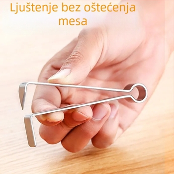 Alat za oljuštivanje Water Chestnut od nehrđajućeg čelika, Five Strokes, moderni minimalistički dizajn, prilagodba dostupna